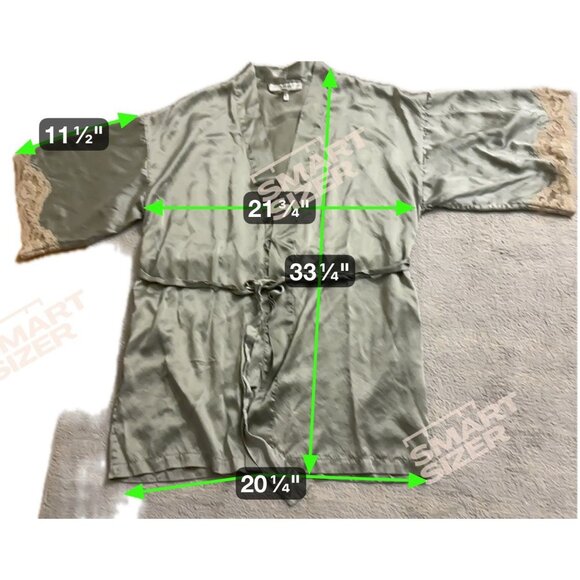 Vintage Victorian Secret Satin & Lace Chemise Nightgown Slip Dress w Spaghetti S - Picture 8 of 16